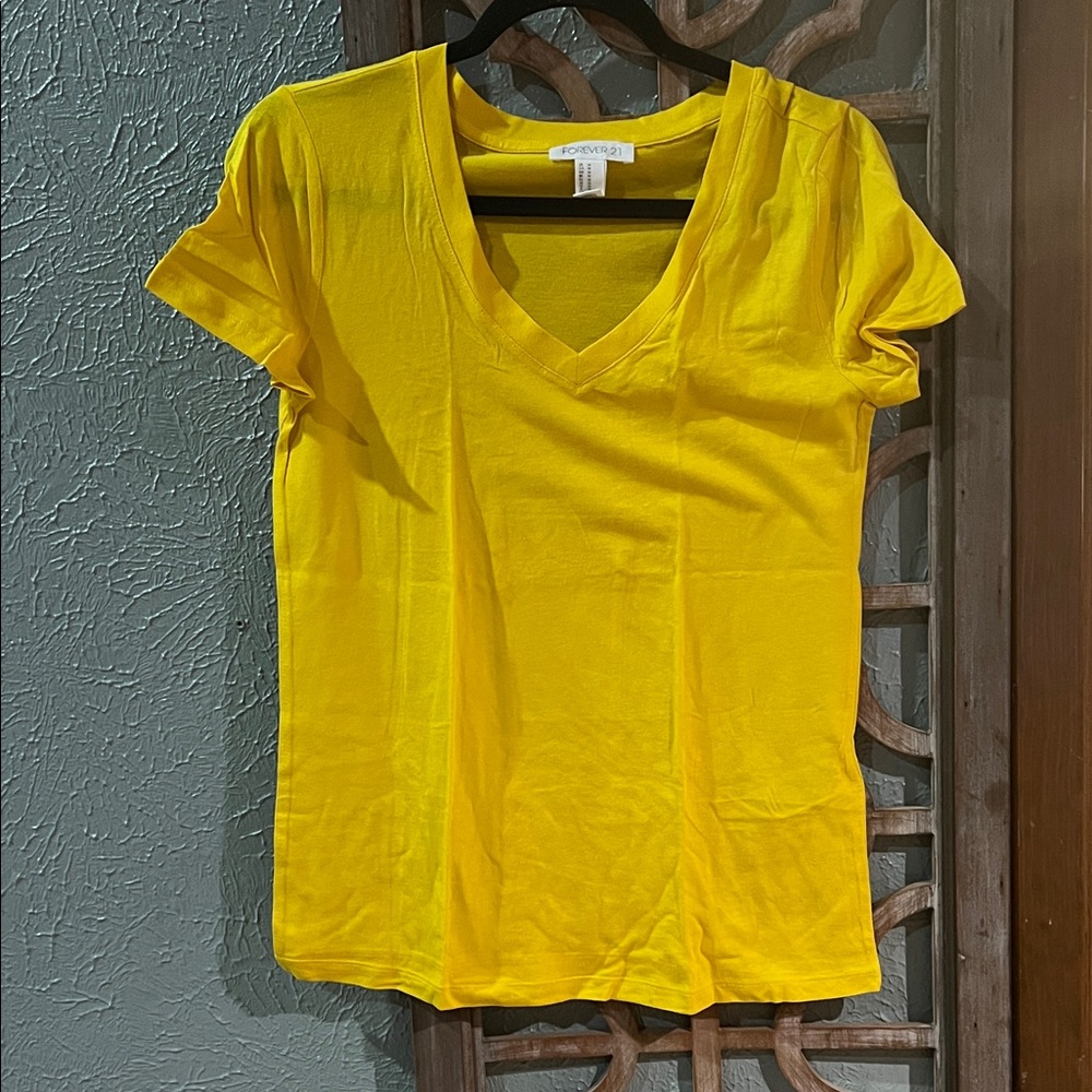 Stretchy Yellow Tee
